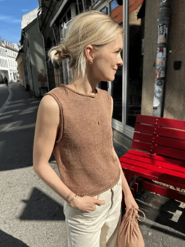 Petiteknit Cloud top neuleohje (suomi)