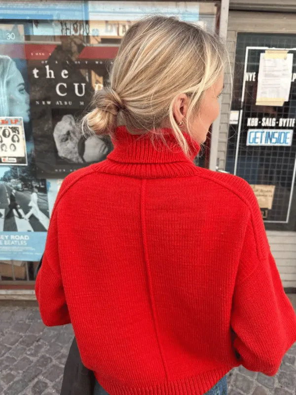 Petiteknit Scarlet sweater neuleohje (suomi)