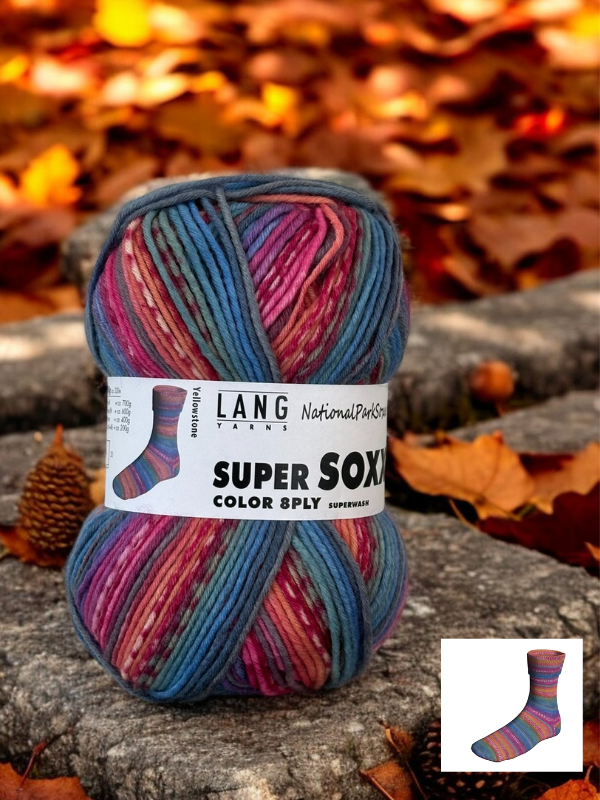 Lang super soxx 8 ply