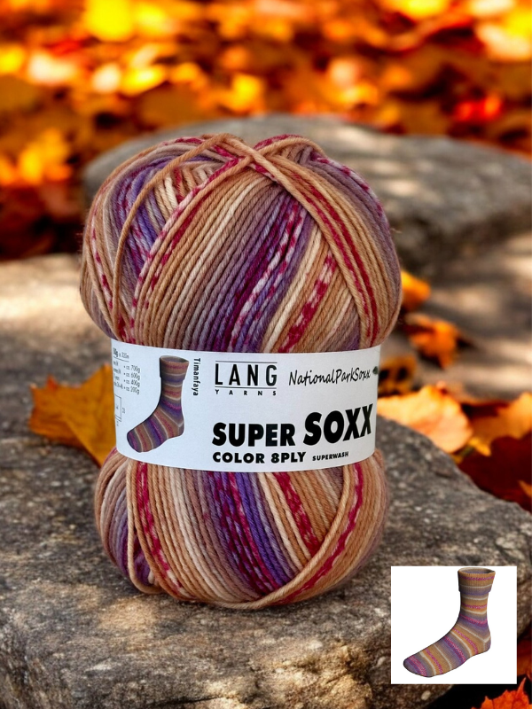 Lang super soxx 8 ply