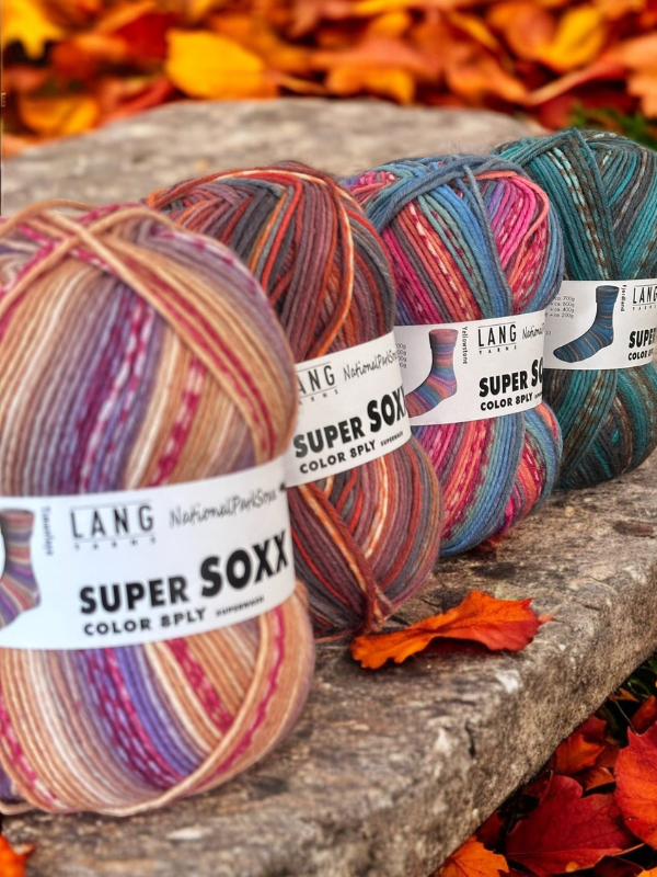 Lang super soxx 8 ply