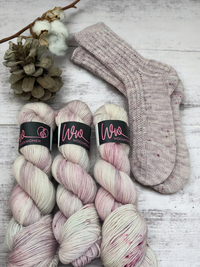 Hipsis sukka ohje + WoolWomen Alpaca sock