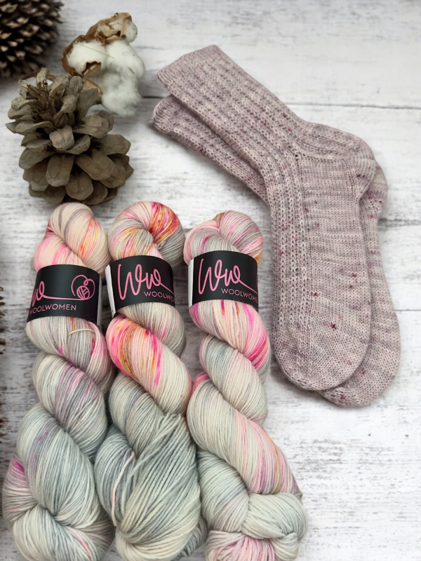 Hipsis sukka ohje + WoolWomen Alpaca sock