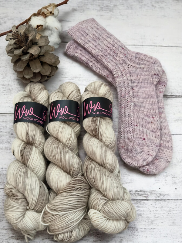 Hipsis sukka ohje + WoolWomen Alpaca sock