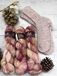 Hipsis sukka ohje + WoolWomen Alpaca sock