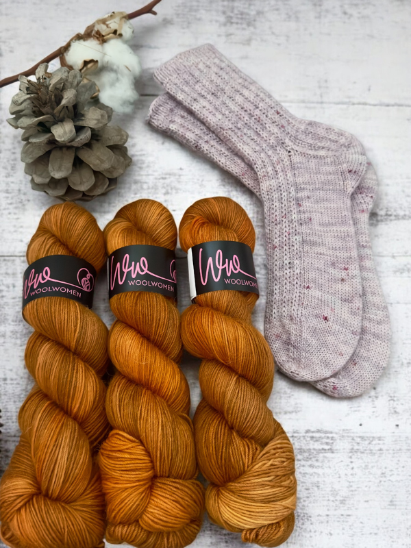 Hipsis sukka ohje + WoolWomen Alpaca sock