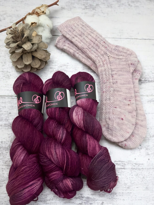 Hipsis sukka ohje + WoolWomen Alpaca sock