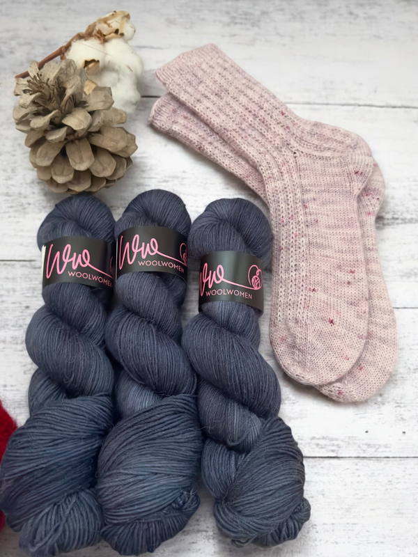 Hipsis sukka ohje + WoolWomen Alpaca sock