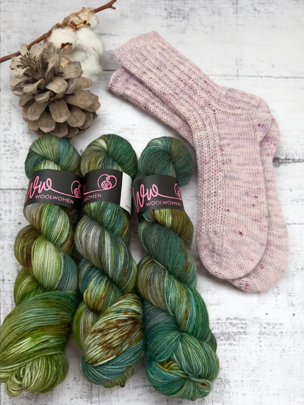 Hipsis sukka ohje + WoolWomen Alpaca sock