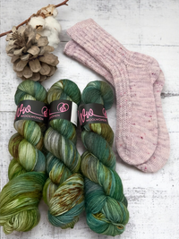 Hipsis sukka ohje + WoolWomen Alpaca sock