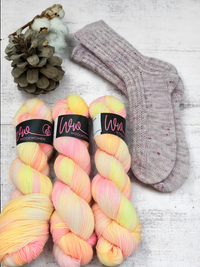 Hipsis sukka ohje + WoolWomen Alpaca sock