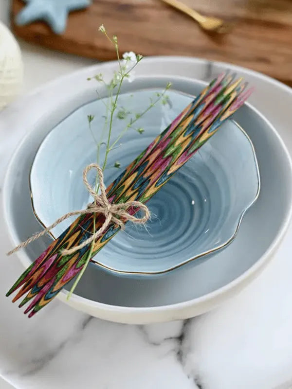 KnitPro Sukkapuikot Symfonie Wood 20cm