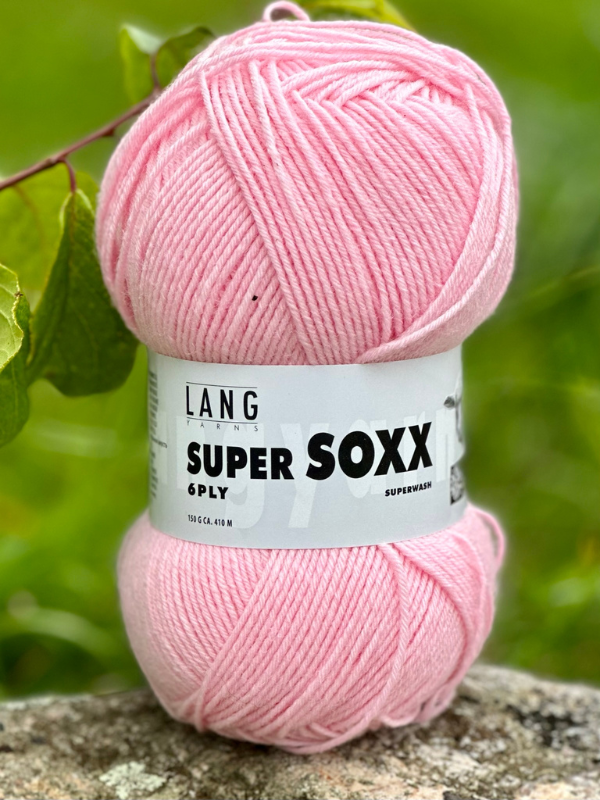 Juhani sukkaohje PDF + Lang Super soxx 6ply