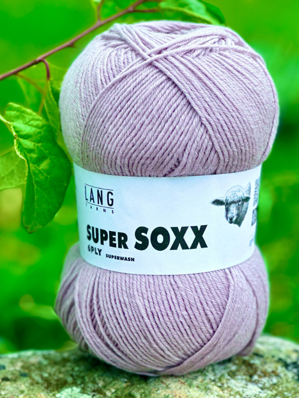 Juhani sukkaohje PDF + Lang Super soxx 6ply