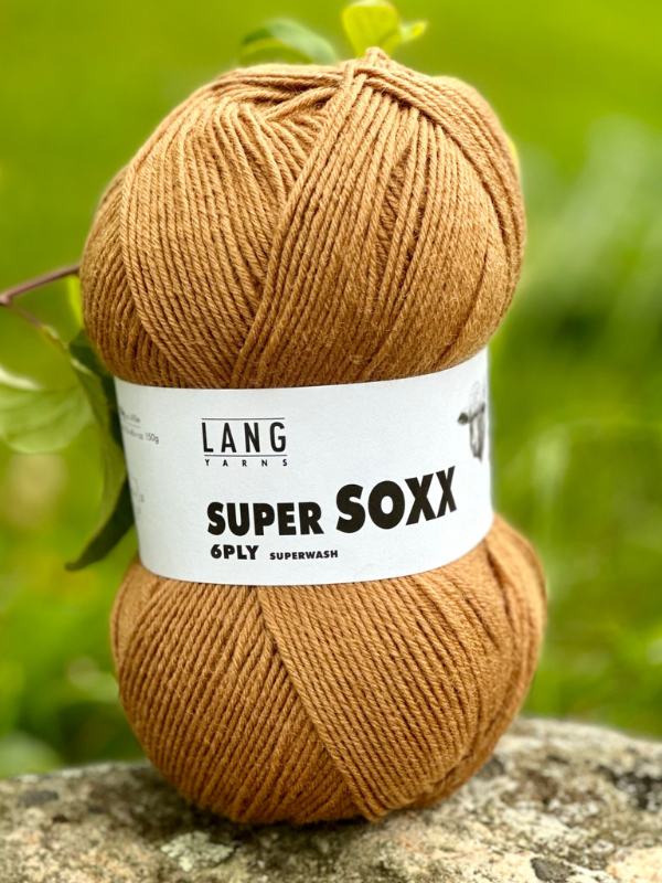 Juhani sukkaohje PDF + Lang Super soxx 6ply