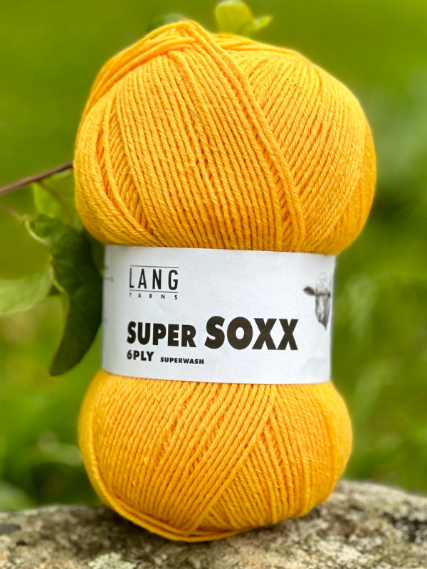 Juhani sukkaohje PDF + Lang Super soxx 6ply