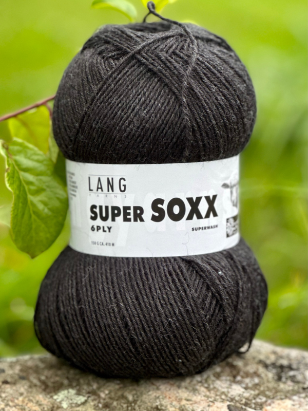 Juhani sukkaohje PDF + Lang Super soxx 6ply