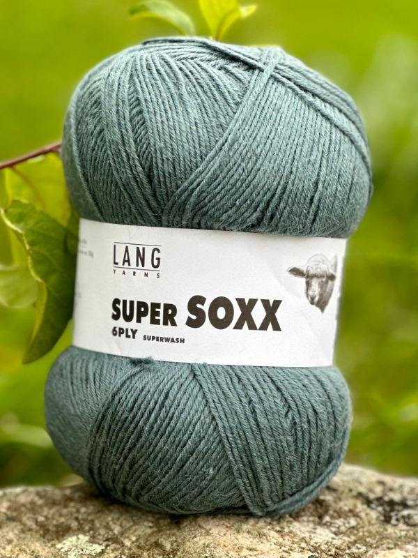 Juhani sukkaohje PDF + Lang Super soxx 6ply