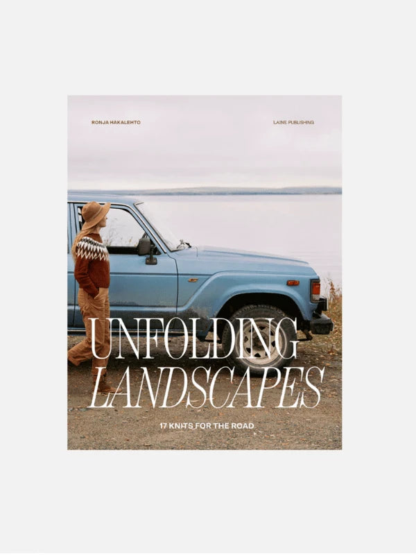 Ronja Hakalehto Unfolding Landscapes – 17 Knits for the Road ENG