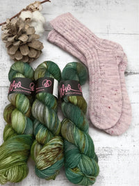 Hipsis sukkaohje + WoolWomen alpaca sock