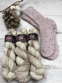 Hipsis sukkaohje + WoolWomen alpaca sock