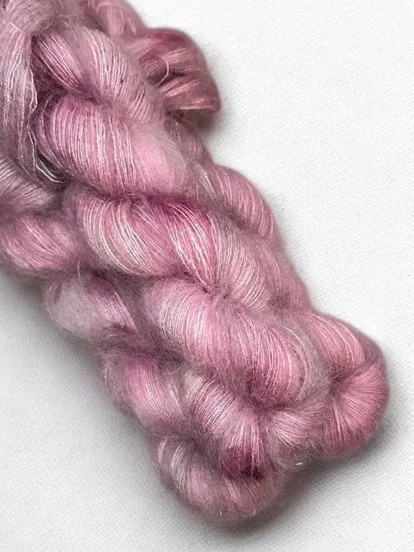 WoolWomen silk mohair sävy dusty rose