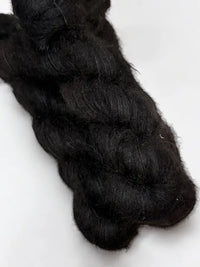 WoolWOmen silk mohair sävyssä black beauty