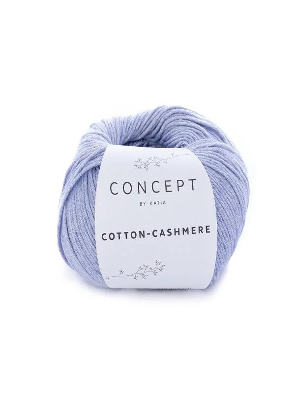 katia cotton cashmere lähikuva sävy vaaleafarkku58