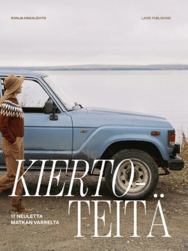 Kiertoteitä neulekirja Ronja Hakalehto kansi