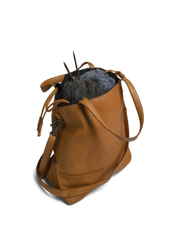 Muud Lofoten leather bag, Whiskey