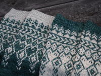 Viimatar wool socks Knitting instructions print Finnish