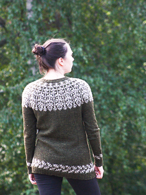 Metsänpeitto Summer knitting pattern, print