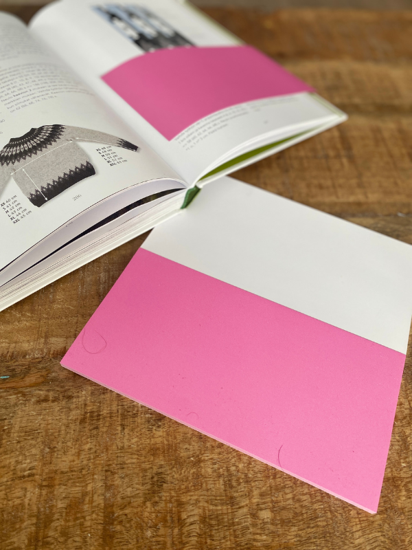 Static paper, pink
